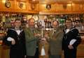 HMS Sutherland gifts bar bell to Royal Dornoch