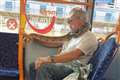 Man ‘uses snake as a face mask’ on bus
