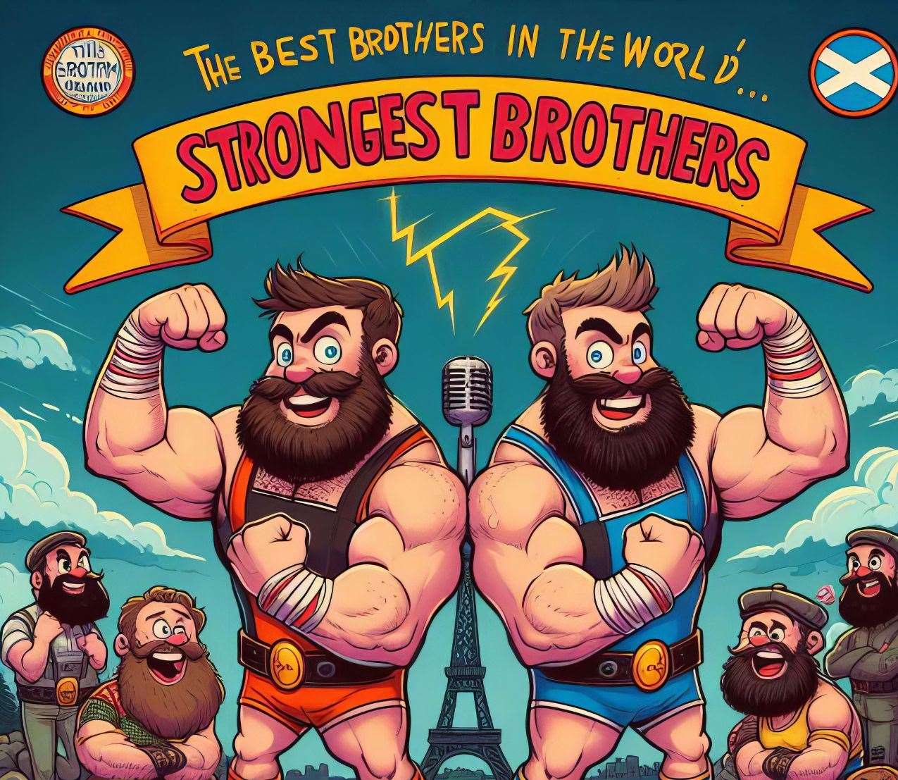 The World's Strongest Brothers, by Paul Sheriff aka Sheriffdude.