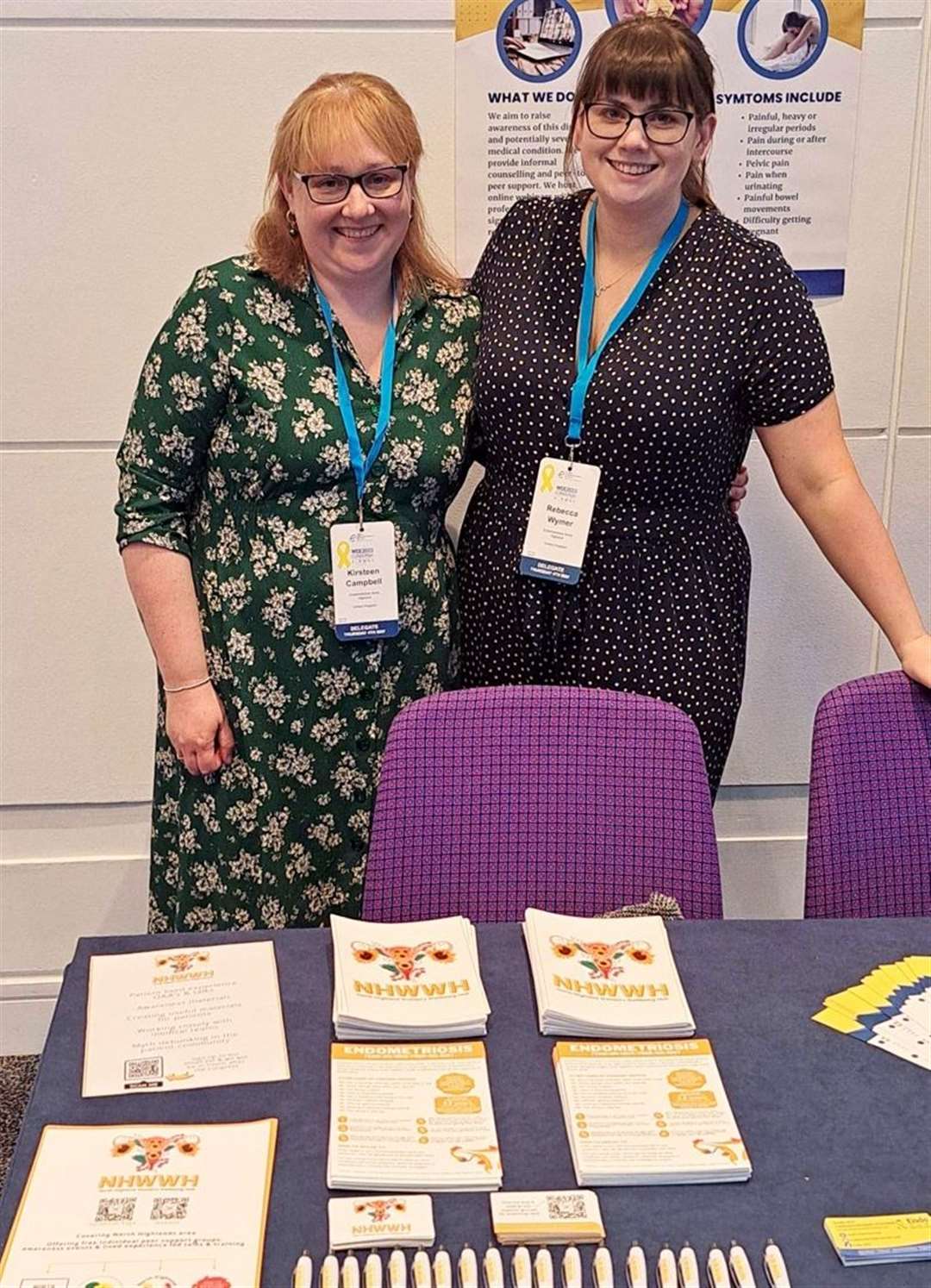 Kirsteen Campbell (left) and Rebecca Wymer are chairperson and vice-chairperson respectively of North Highland Women’s Wellbeing Hub.