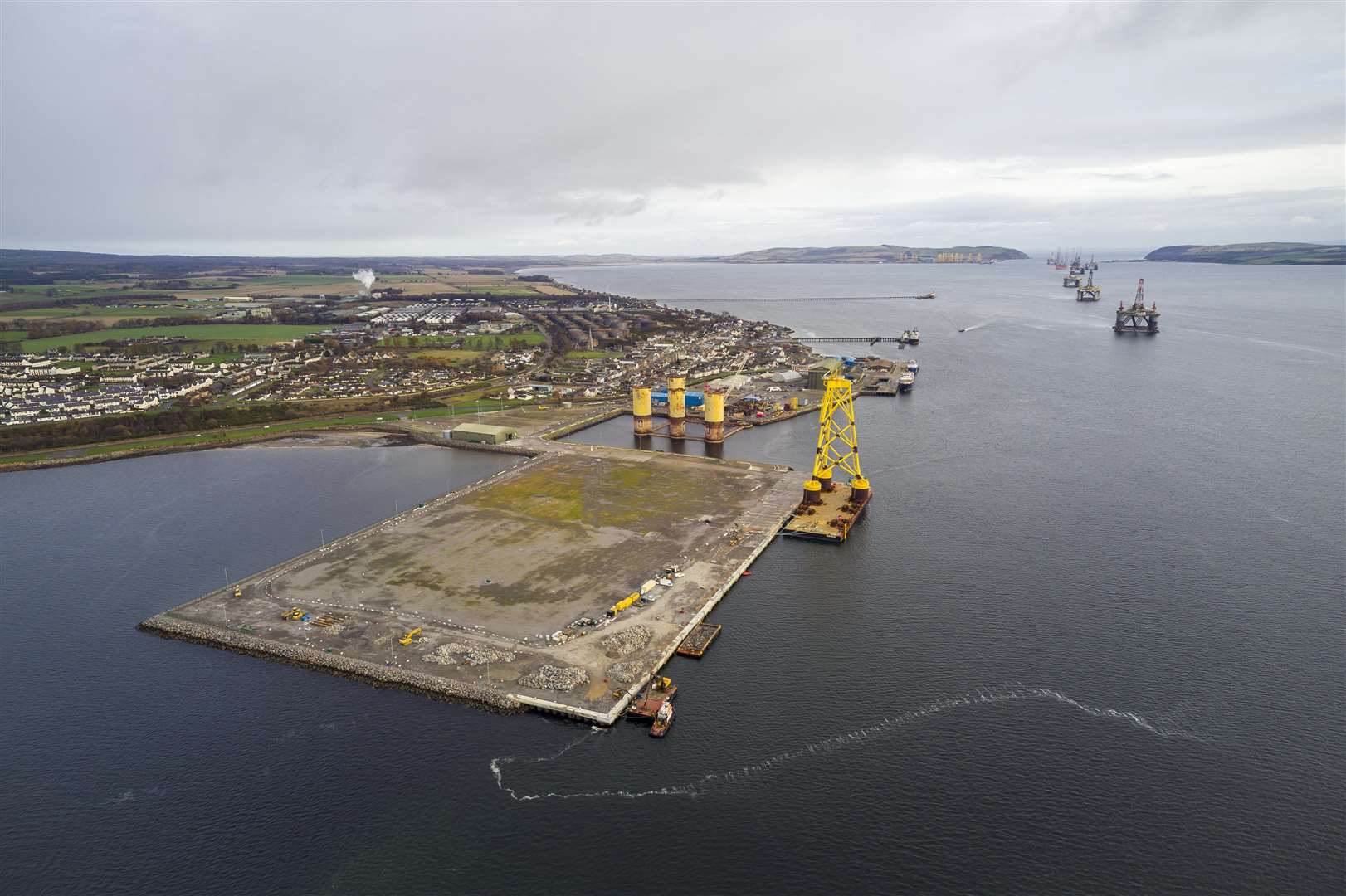 The Cromarty Firth has been identified as the most suitable location for a Scottish floating wind cluster. Picture: Malcolm McCurrach | New Wave Images UK