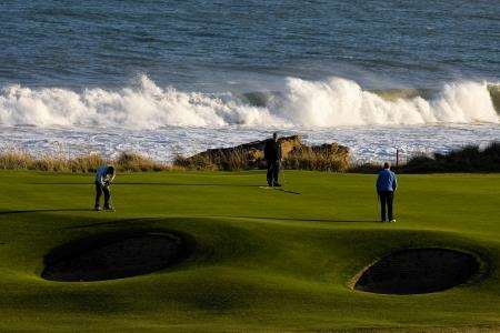 The pro-am will be at the scenic Royal Dornoch Golf Course next week.