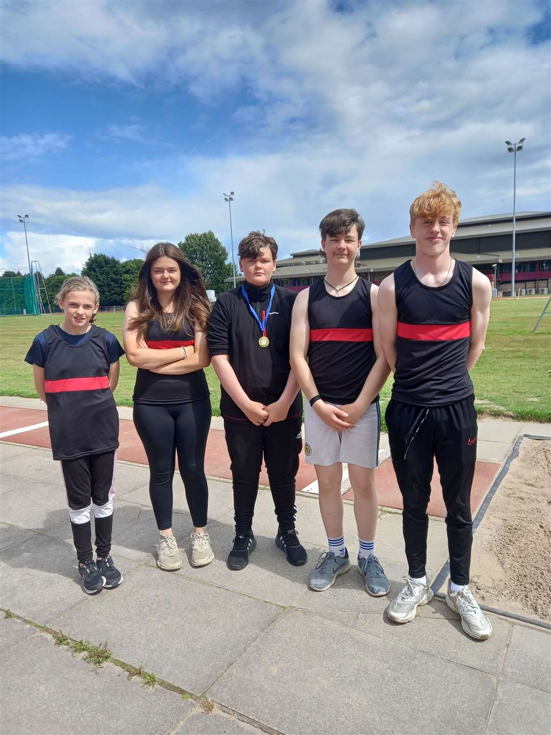 Kinlochbervie pupils compete at Ross Sutherland Athletics Championships.
