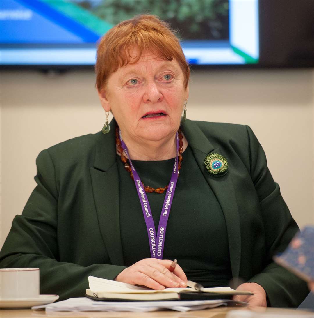Council leader Margaret Davidson says local authority staff, partners, the voluntary sector and communities 'have been providing a tremendous response'.