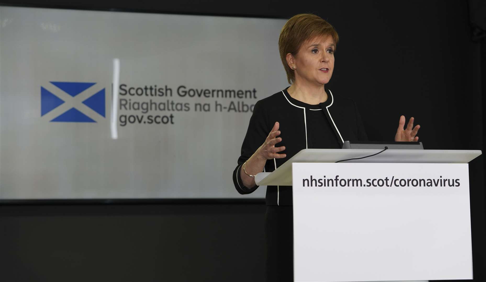 First Minister Nicola Sturgeon has given an update on the lockdown in Scotland.