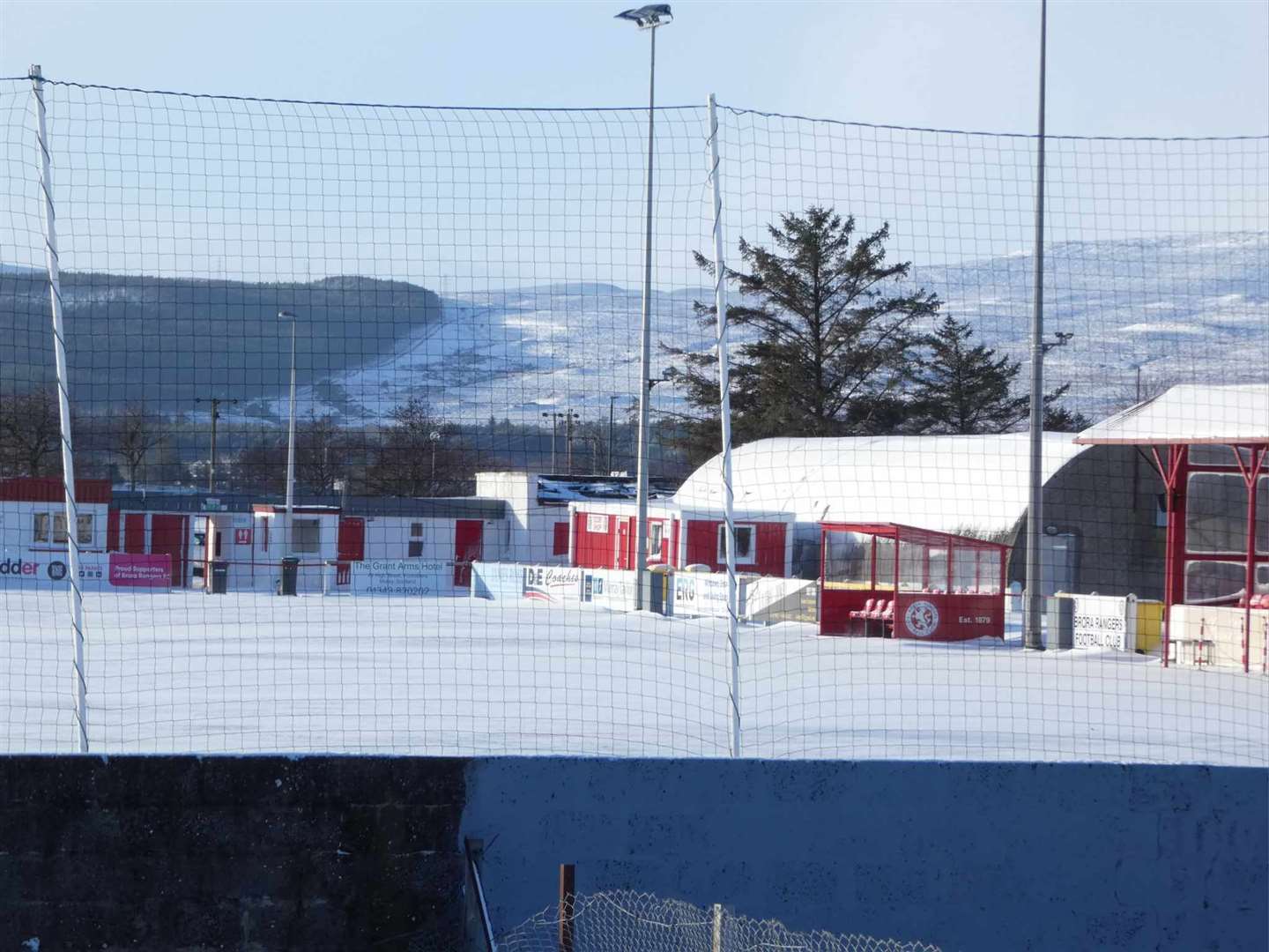 Dudgeon Park is under several inches of snow. Photo: Justine Clark