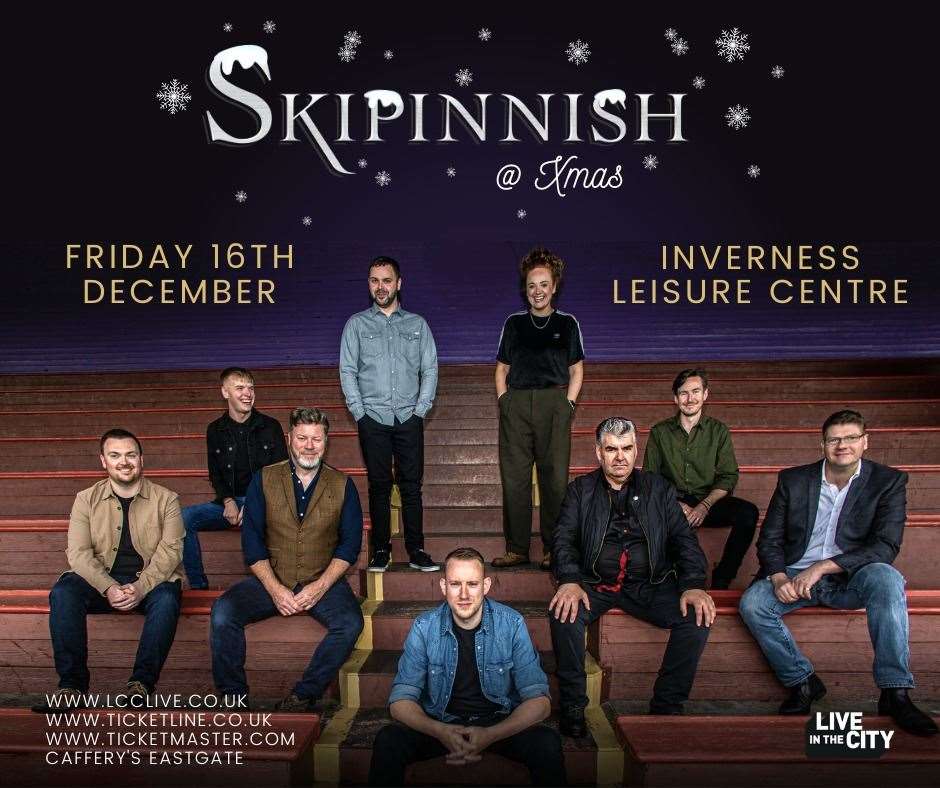 The Skipinnish are already getting into the holiday spirit.  Photo: Andrew King.