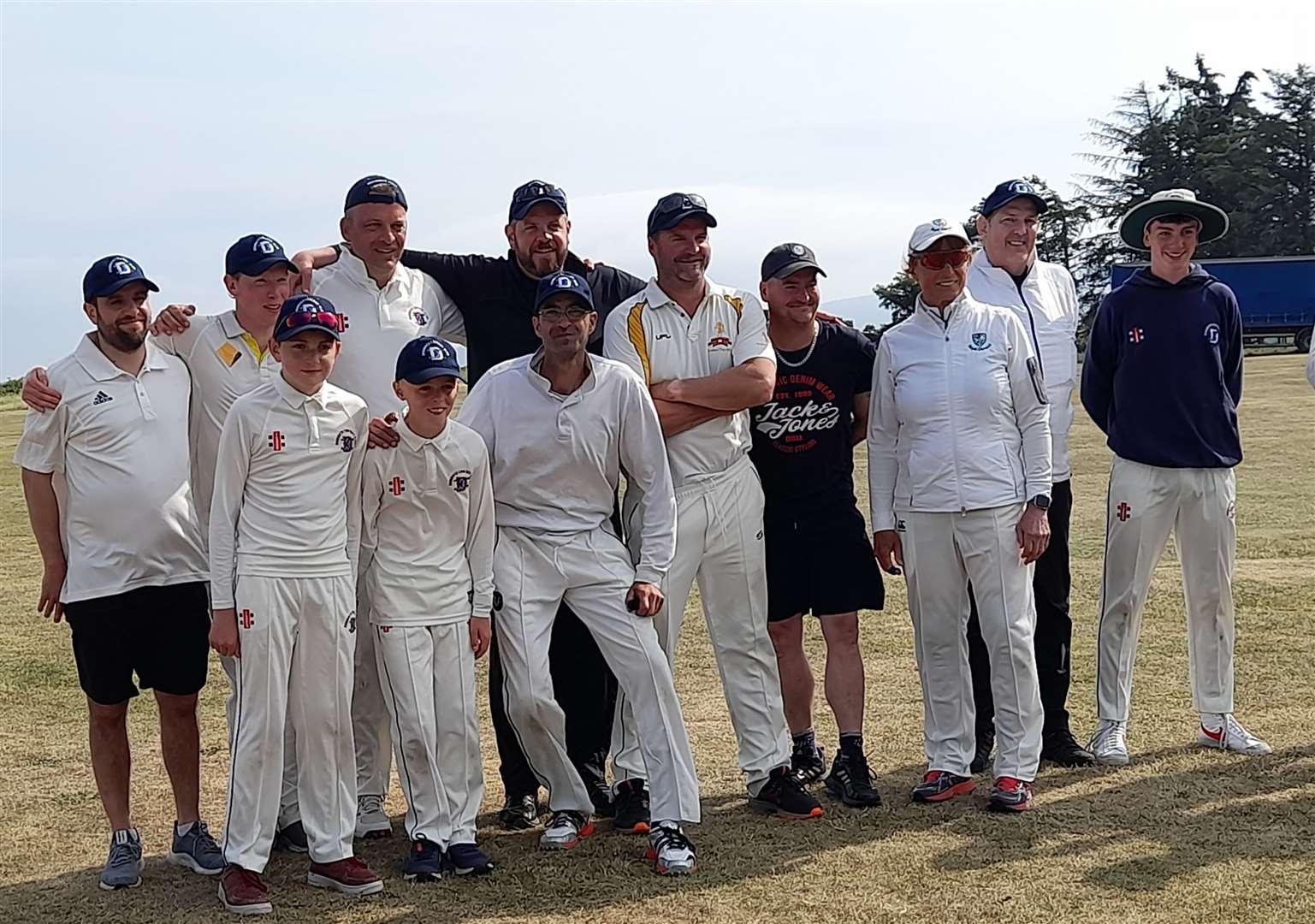 Dornoch Cricket Club played at The Meadows for the first time in 18 years.