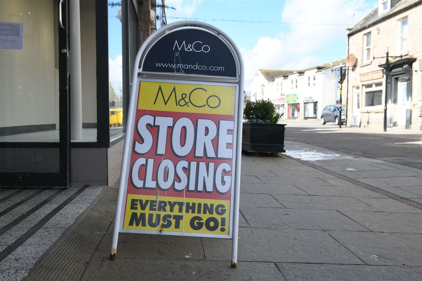 It was an 'everything must go' sale on the last day of trading in the county town. Picture: James Mackenzie.