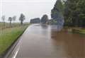 PICTURE: Image of flooded A9 released amid number of Storm Babet road closures