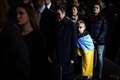 In Pictures: Two-year anniversary of Ukraine invasion commemorated