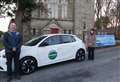 First outing for electric car