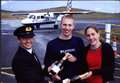 PICTURES: Special 40th birthday celebration for twins as airborne arrival remembered