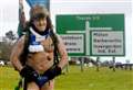 Speedo Mick says he's feeling the love as epic stomp heads through Easter Ross