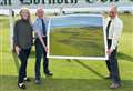 From Nashville to the north of Scotland, artist unveils Dornoch golf club landscape painting