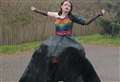 Ball gown made from old trampoline lands young creator award