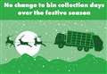 Christmas and New Year waste collection plans announced by Highland Council