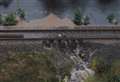 PICTURE: Scale of Storm Babet flooding raises fears of Highland railway disruption into working week