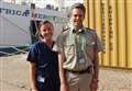 North coast volunteers meet on Mercy Ship in West Africa
