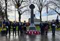 Golspie residents turn out for remembrance parade