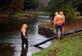 PICTURES: Plug pulled on Whin Park pond