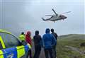 Hillwalker on Quinag rescued after group knocked off their feet by gust