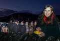 PICTURES: Elizabeth Costin, daughter of the Earl of Sutherland, switches on Golspie festive lights and opens newly refurbished play park in busy day for community