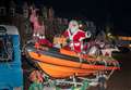 Santa sets sail for Dornoch