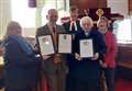 Golspie couple's long church service recognised