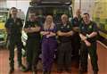Paramedic praises East Sutherland scrubs sewing group