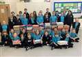 Melvich Primary School's 69 shoe boxes full of festive cheer