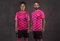 Caley football club supports Highland Hospice with new pink away shirt