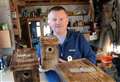 Retired joiner's pallet bird boxes are flying high for Highland Hospice 