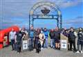 Ceremony marks official opening of John O'Groats Trail gateway arch