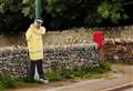 Cardboard cut-out police officers help combat speeding in Reay 