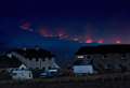 Wildfire re-ignites in Durness.