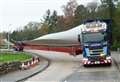 Jaw-dropping size of turbine blade as abnormal load inches its way to Gordonbush Wind Farm