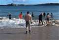 Talmine beach 'cold water dipping' part of Kyle Centre activity programme