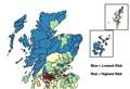 Highlands at low risk of coronavirus transmission according to new data