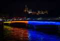 Highland capital bridge to glow blue and green for Fairtrade Fortnight
