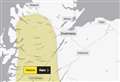 Yellow weather warning for 'heavy and prolonged' rain