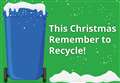 Council encourage correct use of blue bin to drive down waste over Christmas