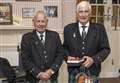 Dornoch Pipe Band shows its appreciation of long-serving member with presentation of inscribed quaich