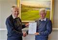 SSAFA Sutherland stalwart Alisdair Miller presented with award for his work with the charity