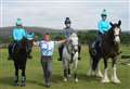 'Superb' day as Olympic medal winner trains Sutherland riders