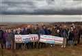 Supporters of Coul Links golf course gather at site and call on ministers to 'respect local democracy'
