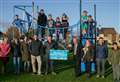 Double joy at hall as play park opens
