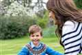 Prince Louis pictured being pushed in wheelbarrow by Kate before fifth birthday
