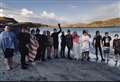 'A great community event': Scourie enjoys its first organised New Year Loony Dook