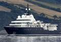 Super yacht worth £150 million spotted off Chanonry Point 